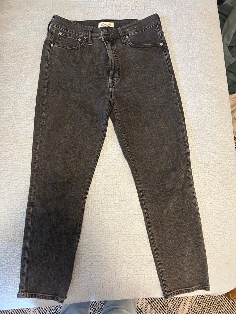Three pair of Madewell pants - two jeans, 1 shorts